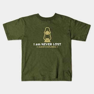 I am never lost Kids T-Shirt